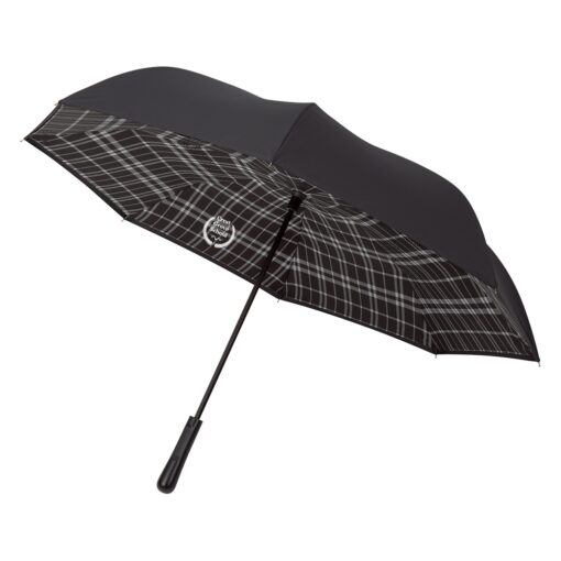 48" Arc Soho Tartan Inversion Umbrella-10